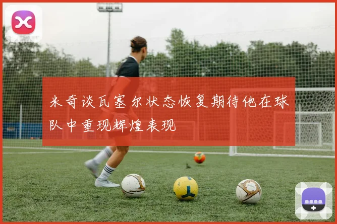 米奇谈瓦塞尔状态恢复期待他在球队中重现辉煌表现